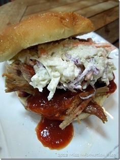 pulled pork with slaw